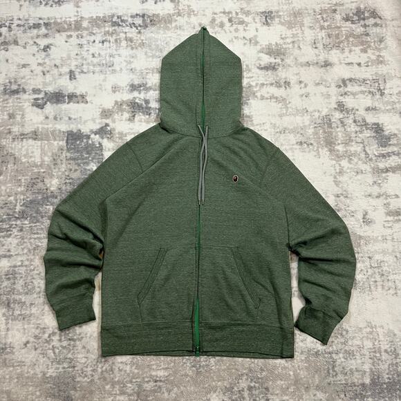 Authentic Bape 2000’s One Point Full Zip Hoodie L - Picture 1 of 6